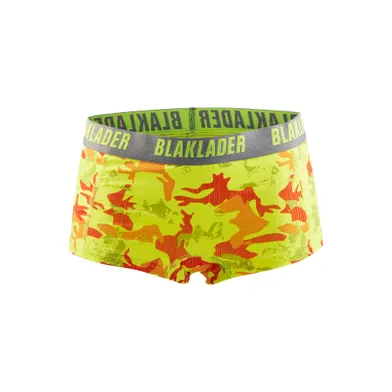 Trosa hipster, Varselgul/Grå Strl L, 2-pack
