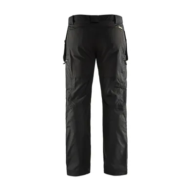 Servicebyxa Plain m. stretch, Svart Strl. C48