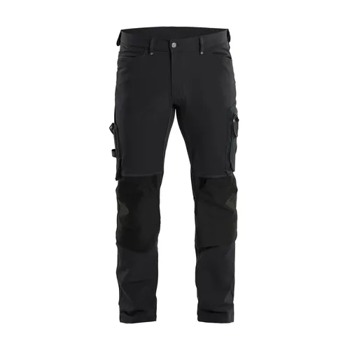 Hantverksbyxa U.Spikficka 4-vägsstretch X1900 Svart Strl. C52