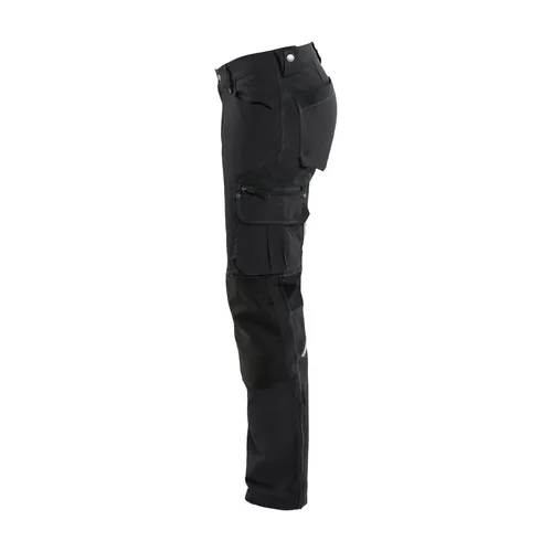 Hantverksbyxa U.Spikficka 4-vägsstretch X1900 Svart Strl. C52
