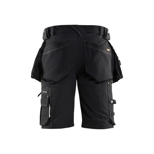 Hantverksshorts 4-vägsstretch X1900, Svart Strl. C50