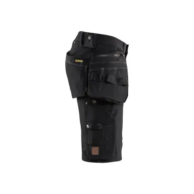 Hantverksshorts 4-vägsstretch X1900, Svart Strl. C50