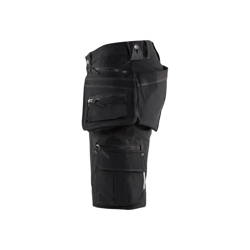 Hantverksshorts 4-vägsstretch X1900, Svart Strl. C50