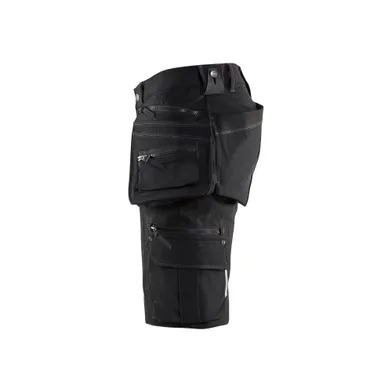 Hantverksshorts 4-vägsstretch X1900, Svart Strl. C44
