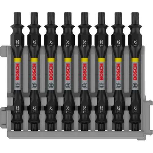 Bits Torx 65 mm Impact Control T20, 8-pack