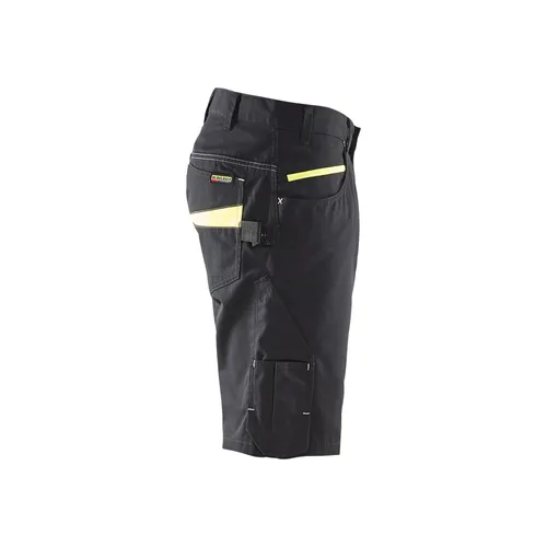 Serviceshorts, Svart/Gul Strl. C50