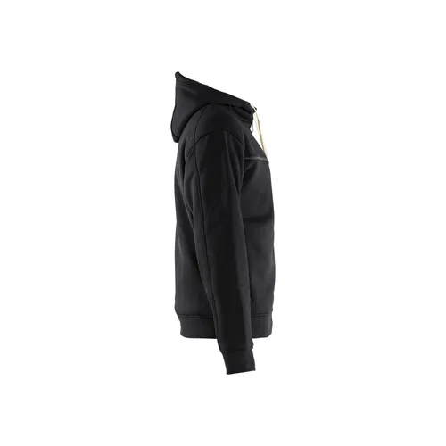 Luvtröja med piléfoder, Svart Strl. XL