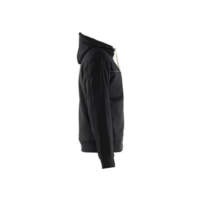 Luvtröja med piléfoder, Svart Strl. XL