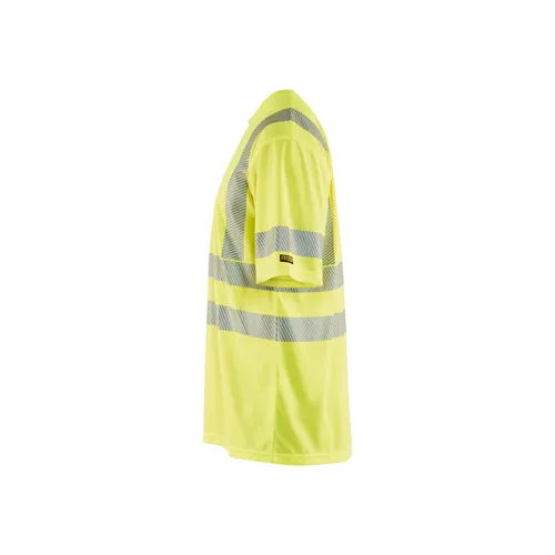 T-shirt Varsel, UV-skyddad, Gul Strl. L