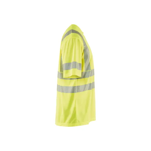T-shirt Varsel, UV-skyddad, Gul Strl. L
