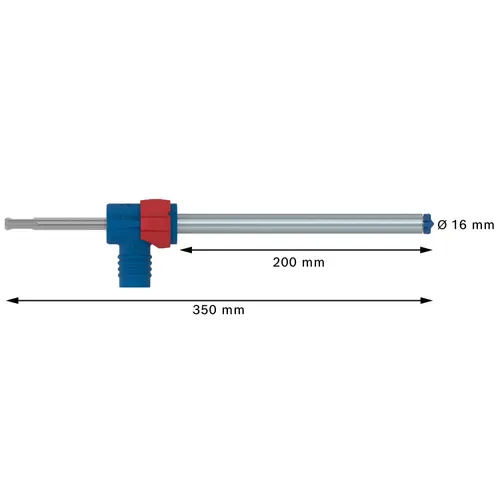 Hammarborr Clean Plus-8X 16x200x350 mm
