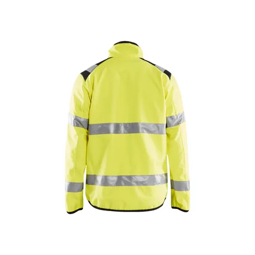 Varseljacka Softshell, Gul/Svart Strl. M