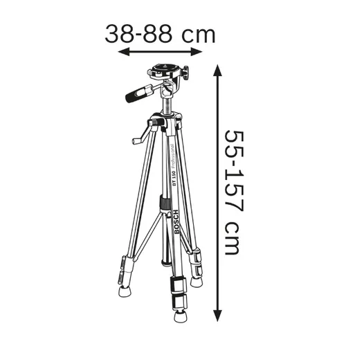 Byggstativ BT 150 55-157 cm