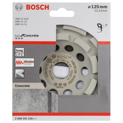 Diamantkoppskiva Betong 125 mm