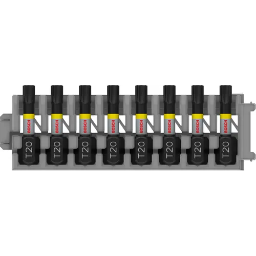 Bits Torx 25 mm Impact Control T20, 8-pack
