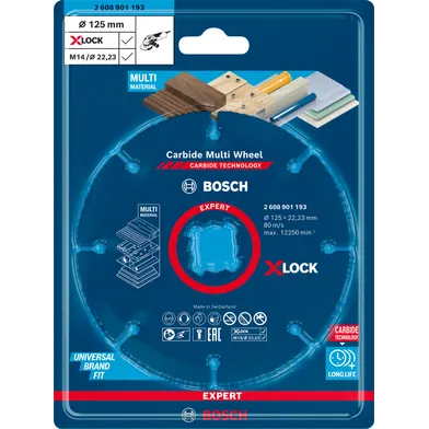 Kapskiva Multi Wheel X-Lock 125 mm