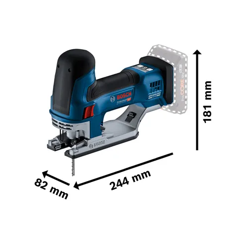 Sticksåg GST 18 V-155 SC SOLO, L-BOXX
