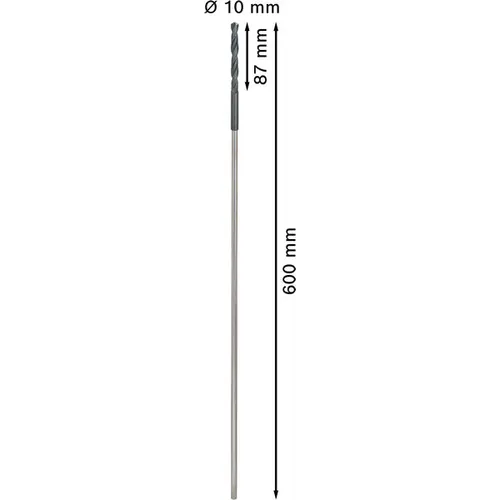 Formstags- och installationsborr 10x600 mm