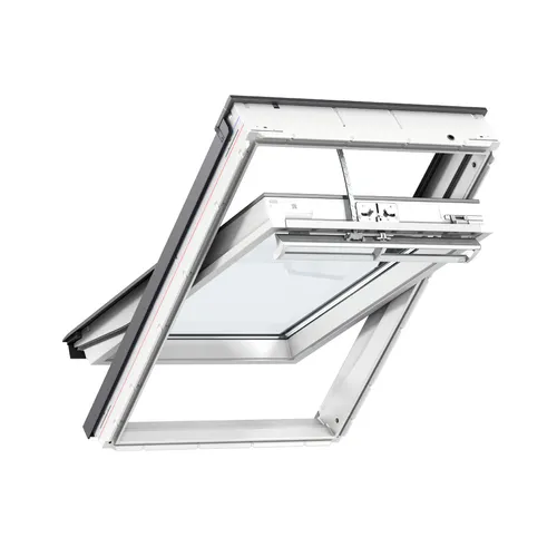 Takfönster Pivå GGU MK04 006621A Integra EL, Underhållsfri vit, 780x980 mm, 3-glas (66)