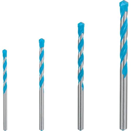 Borrset MultiConstruction CYL-9 4 delar, 4-8 mm
