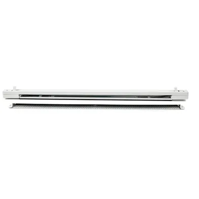 Karmventil komplett Vit aluminium 30+300