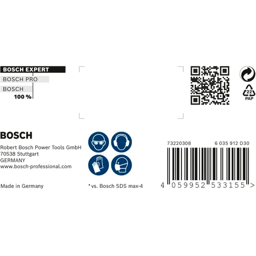 Hammarborr Expert SDS-Max 8X 25x400/520 mm