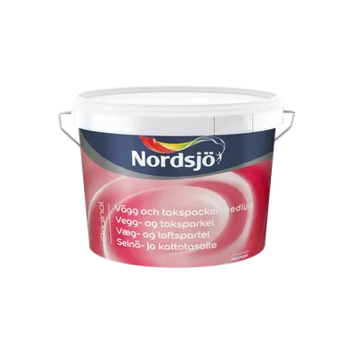 Vägg- & takspackel medium 10 l