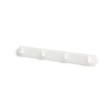 Handdukshängare 124 Vit 236 mm, 4 krokar