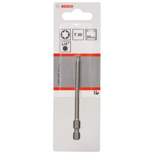 Bits Torx 89 mm Extra Hard T20, 1-pack