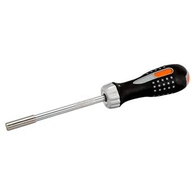 Spärrskruvmejsel för bits Inkl. 6 st 1/4'' bits