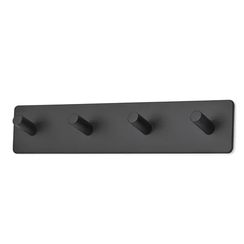 Krokrad Edge 4 krokar, Svart