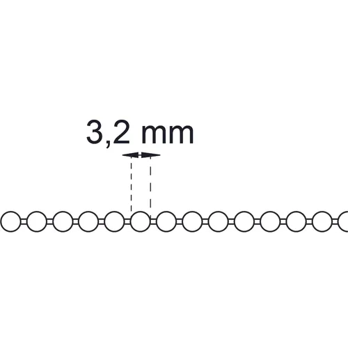 Kulkätting Krom