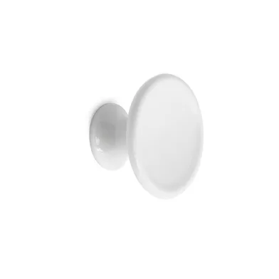 Knopp Aron 40 mm, Vit, 2-pack