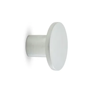 Knopp Charlie 28 mm, Borstad Krom