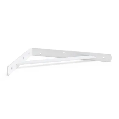 Konsol 9 stål förstärkt 200x300 mm, Vit