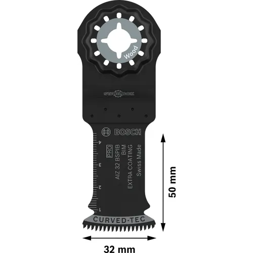 Sågblad Multiverktyg AIZ 32 BSPIB Hårdträ 32x50 mm