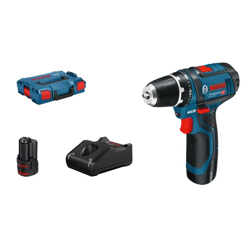 Borrskruvdragare GSR 12 V-15 2x2.0 Ah, L-BOXX