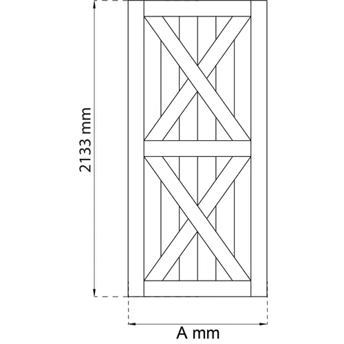 Dörr Country Furu 2133x1000 mm