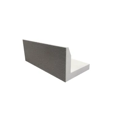 L-element rakt S200 Fibercement H400x1200x600 mm