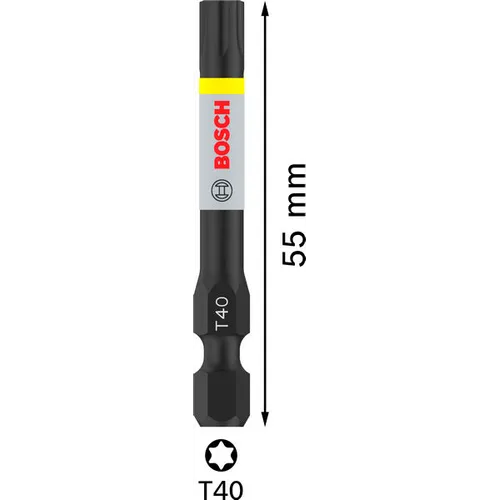 Bits Torx 55 mm Impact Control T40