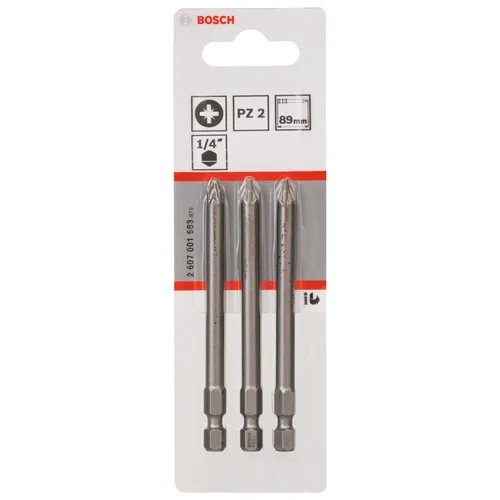 Bits PZ 89 mm Extra Hard PZ1, 3-pack
