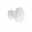 Knopp Frank 45 mm, Vit