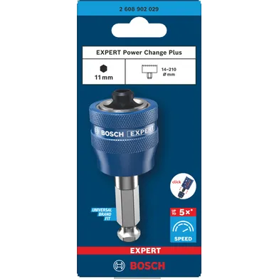 Hålsågadapter Power Change Plus Hex, u. borr, 14-210 mm