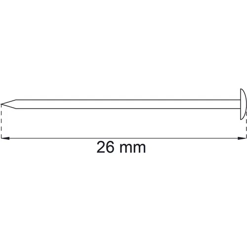 Spik t. X-krok 26 mm, 10-pack