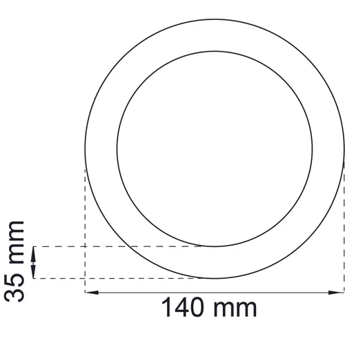 Skumringspackning 1214 100 mm