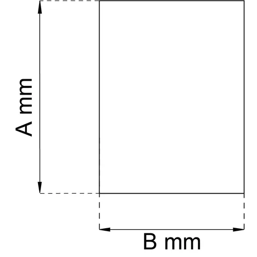 Badrumsspegel 222 600x450 mm
