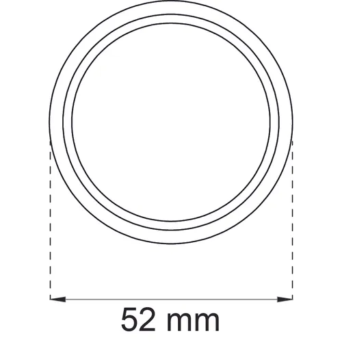 Cylinderring Universal Extra 7 mm, Nickel
