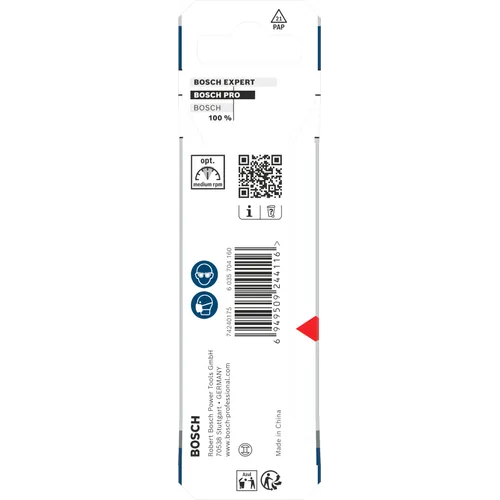 Träspiralborr, 1/4-tum insexskaft 3x33/74 mm, 1-pack