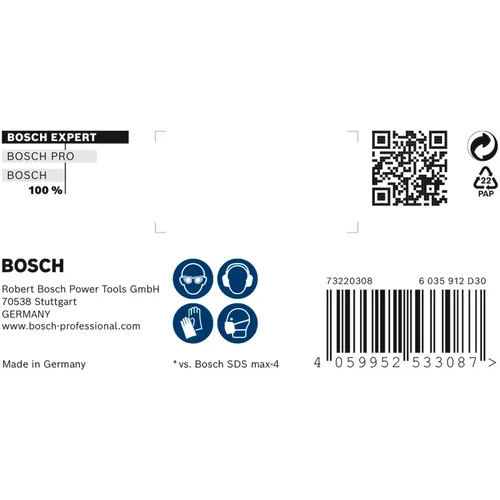 Hammarborr Expert SDS-Max 8X 22x400/520 mm