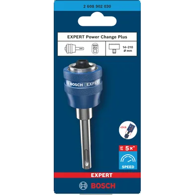 Hålsågadapter Power Change Plus SDS-Plus, u. borr, 14-210 mm